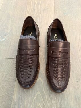 WALK LONDON LEATHER MEN'S LOAFERS